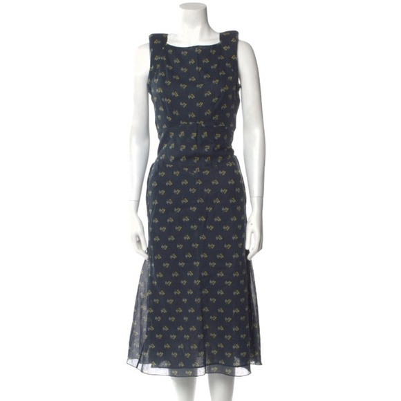 CHANEL 2012 Midi Length Dress Sz. EU 44​​​​​​